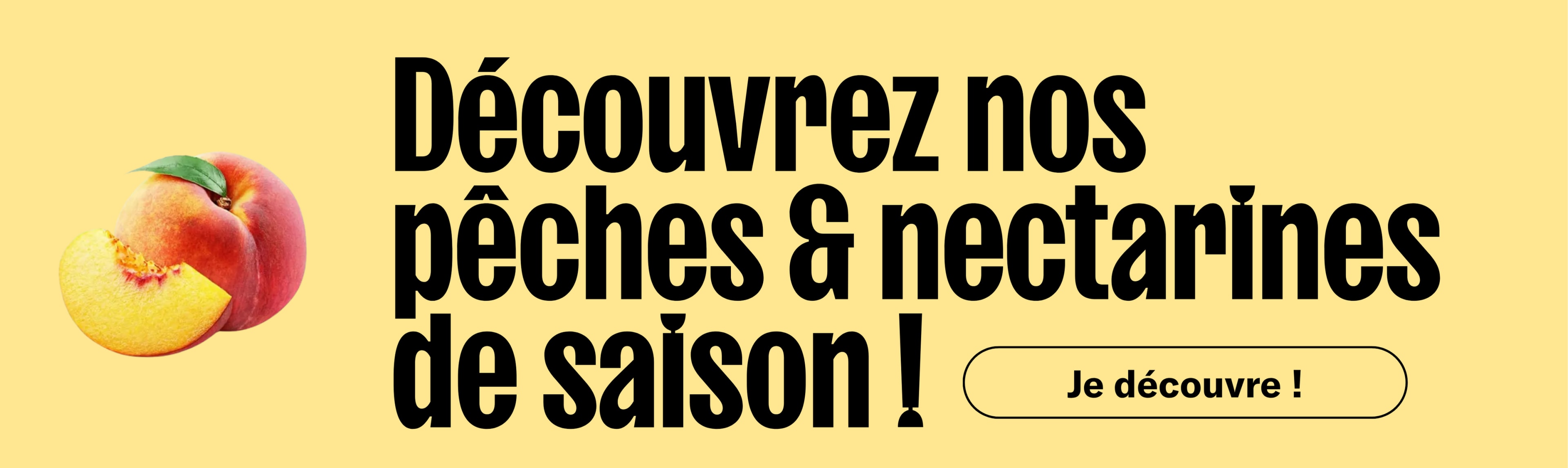 Nectarines et peches 