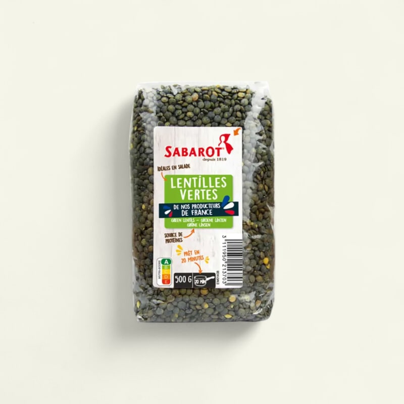 Lentille verte 500g