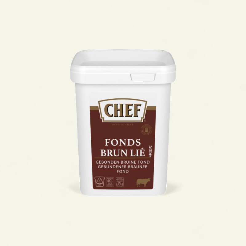 Fond brun lié CHEF 15/30L 600g