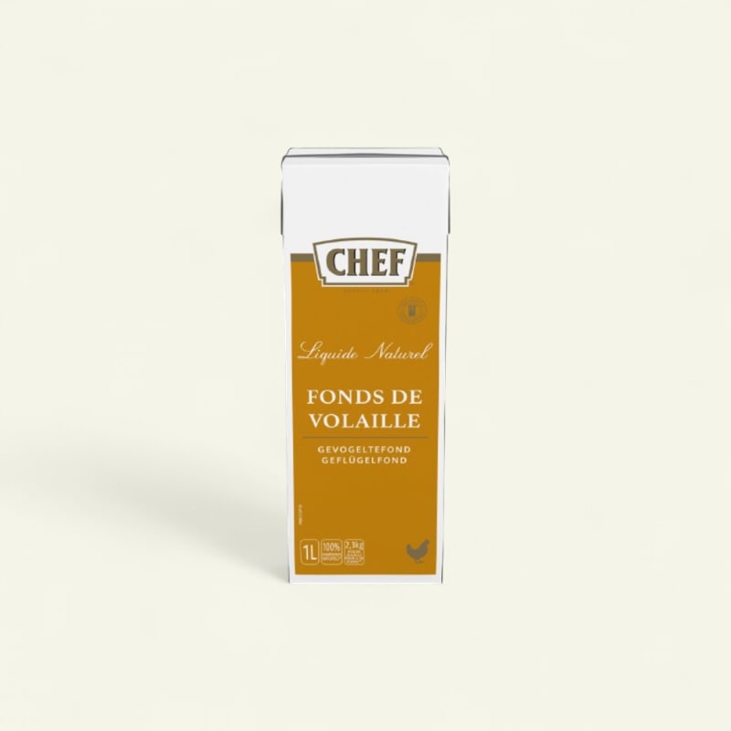 Fond de volaille naturel CHEF 1L