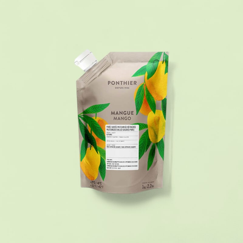 Purée de mangue Alphonso Ponthier 1kg