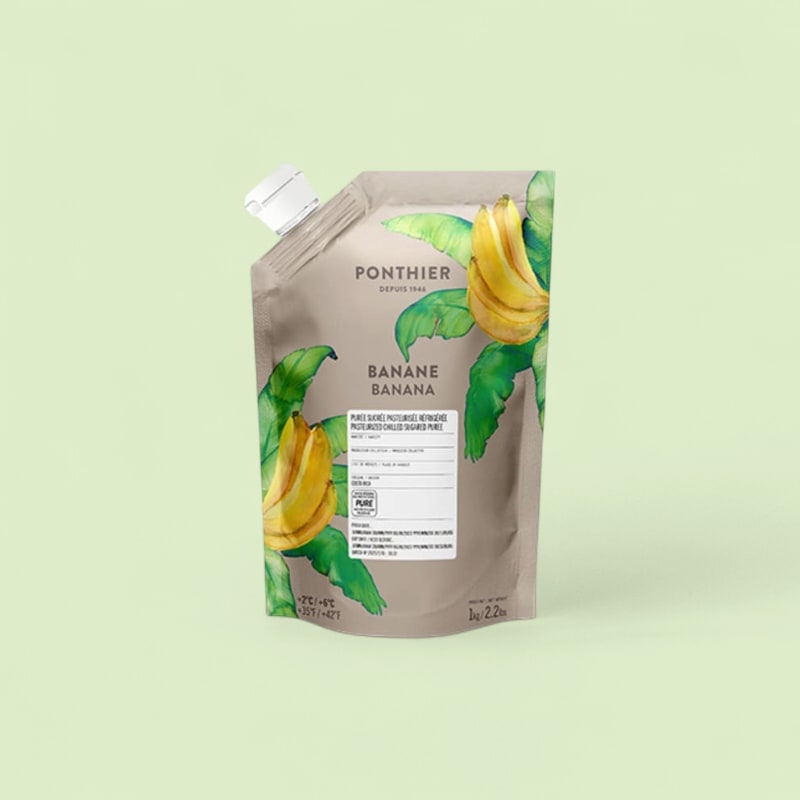Purée de banane frais Ponthier 1kg