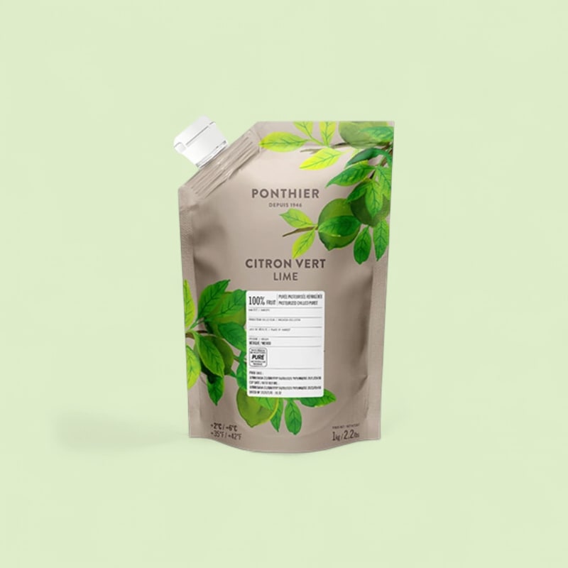 Purée de citron vert frais Ponthier 1kg