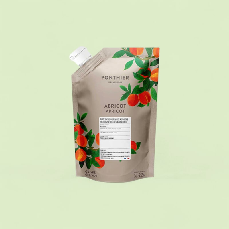 Purée d'abricot Bergeron frais Ponthier 1kg