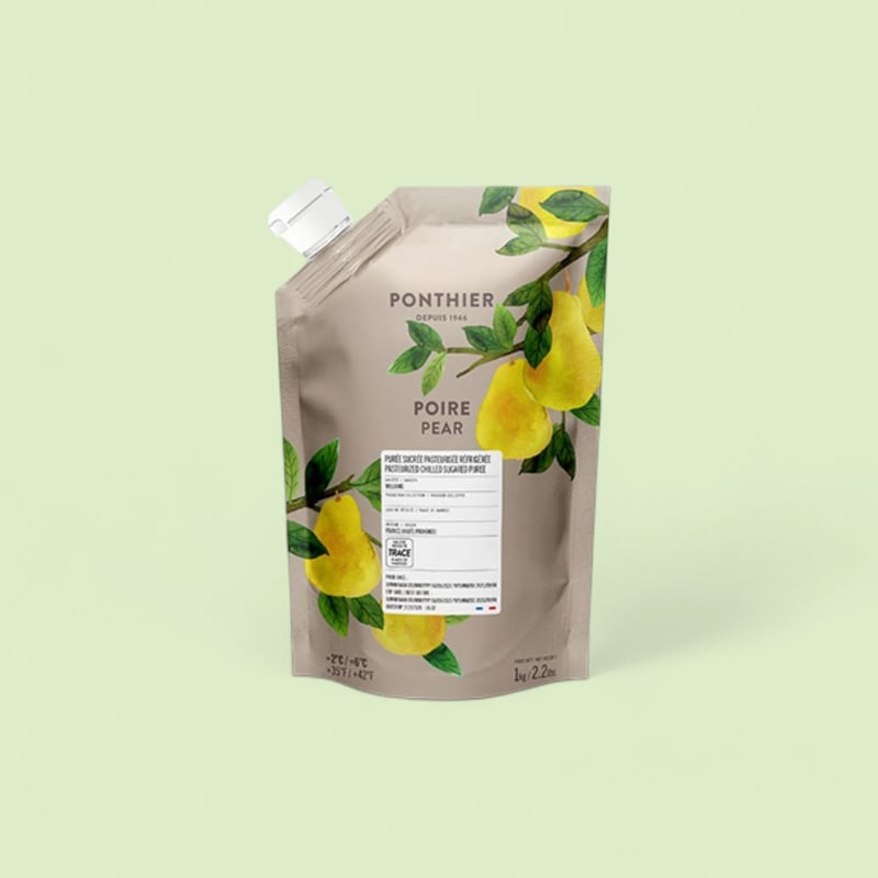 Purée de poire Williams frais Ponthier 1kg