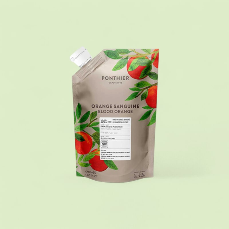 Purée d'orange sanguine frais Ponthier 1kg