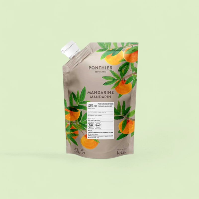 Purée de mandarine frais Ponthier 1kg