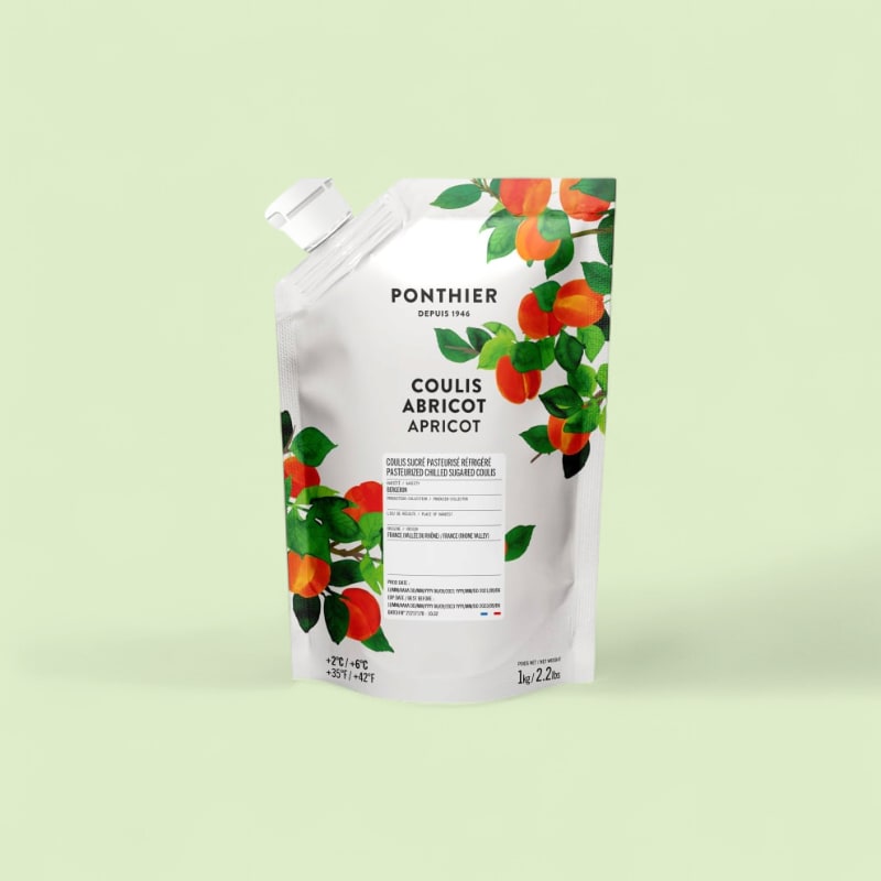 Coulis d'abricot Bergeron frais Ponthier 1kg