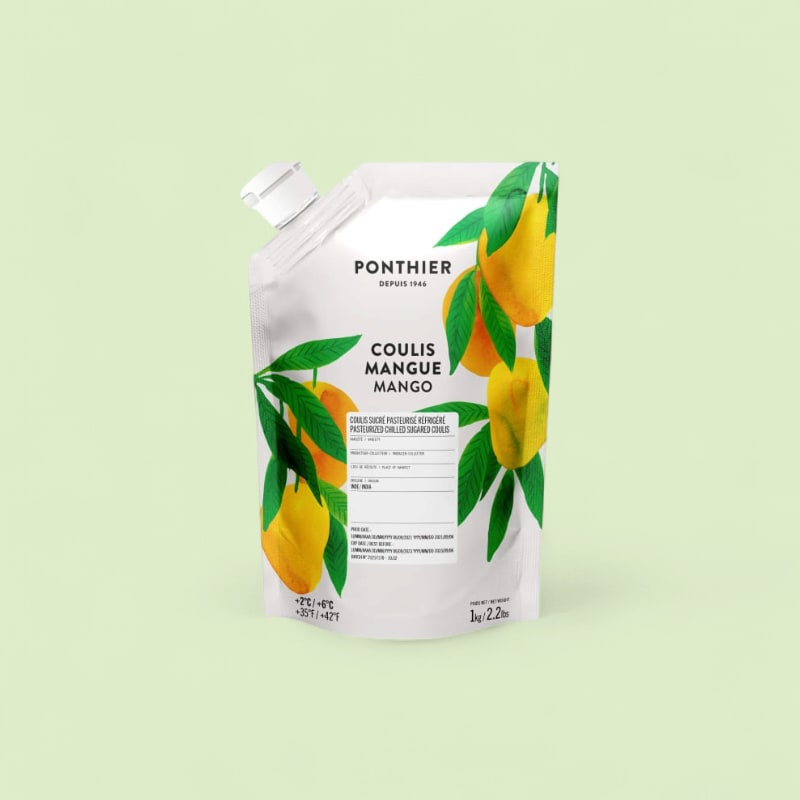 Coulis Mangue Frais Ponthier 1KG