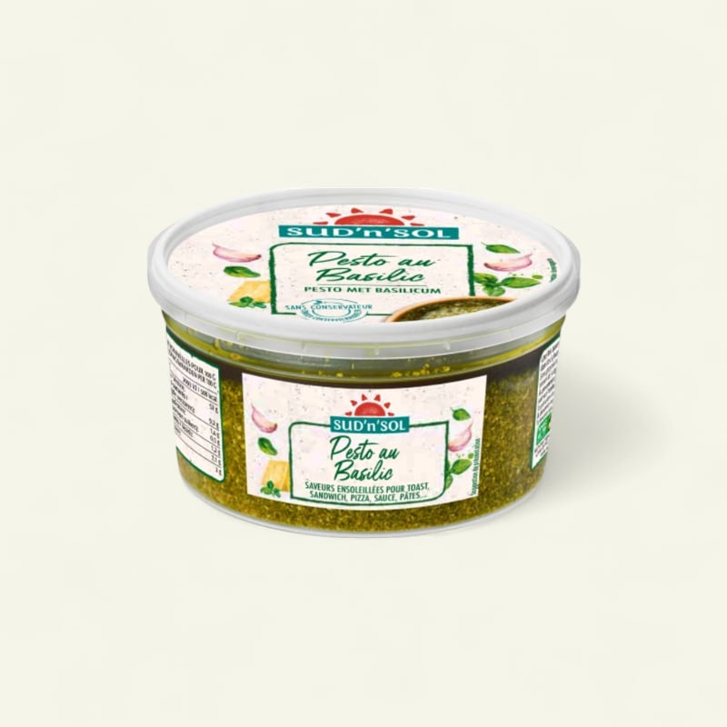 Pesto basilic Sud'N Sol 400g