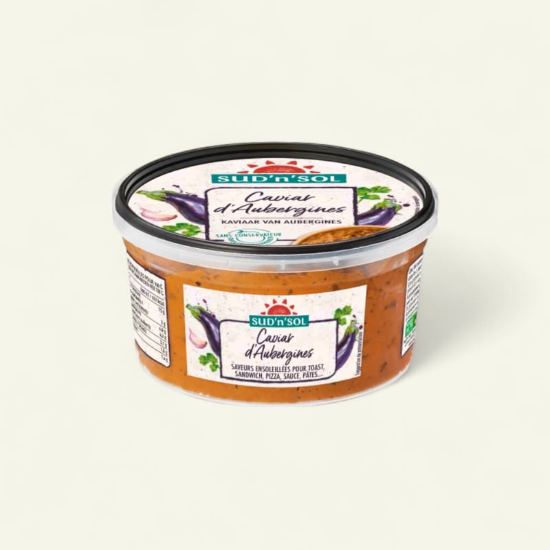Caviar d'aubergine Sud'N Sol 500g