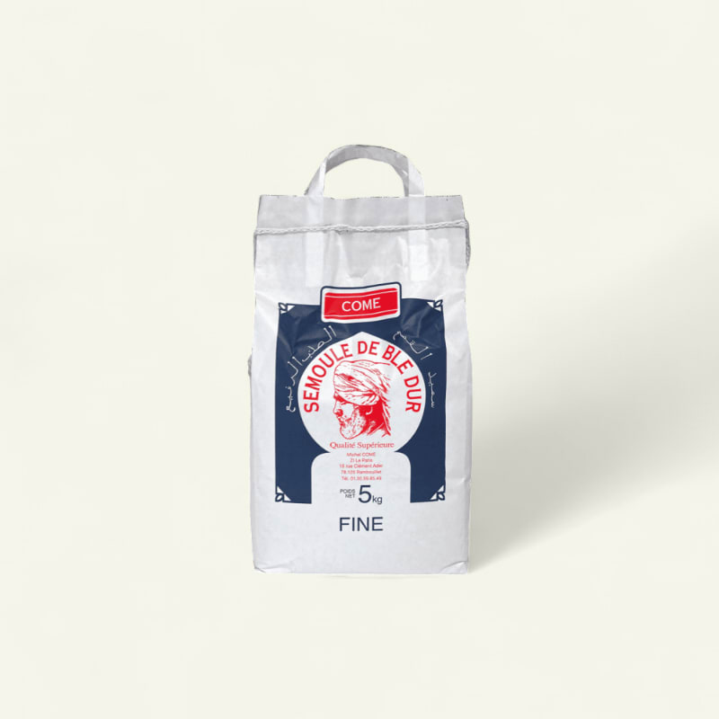 Semoule de blé fine 5kg