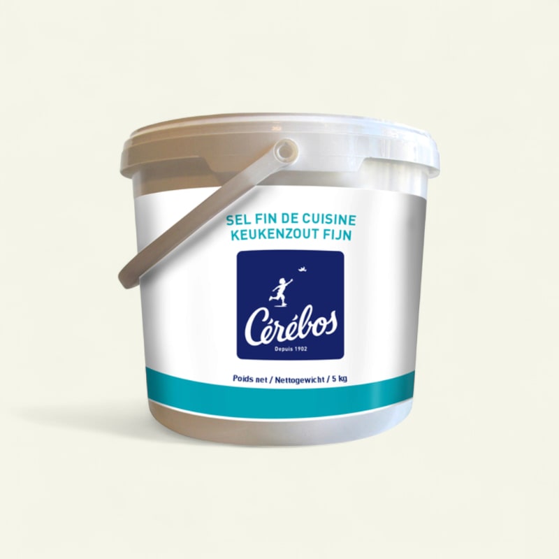 Sel de mer fin seau 5kg