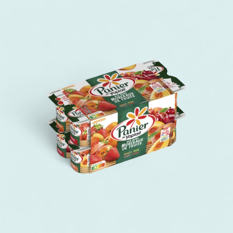 Yaourt fruits 125gx16