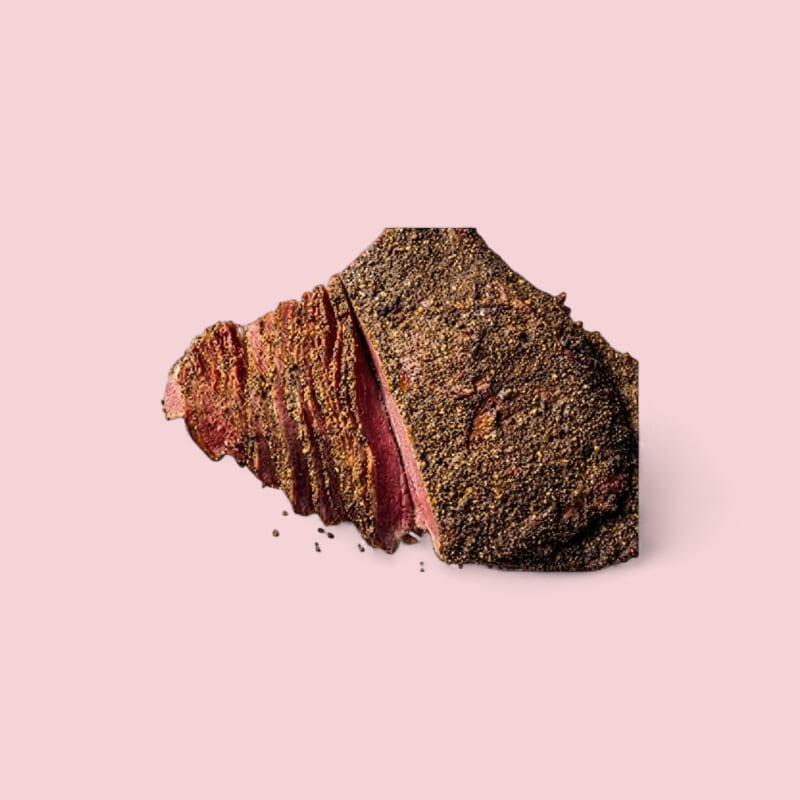 Pastrami de boeuf français fumé cuit "Smocmeat" ~3kg non tranché