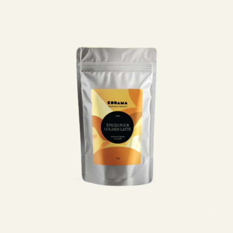 MÉLANGE D'ÉPICES BIO POUR GOLDEN LATTE - 50g