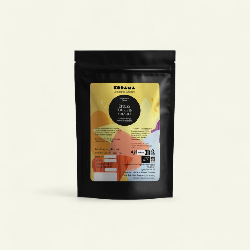 MĂLANGE D'ĂPICES BIO POUR VIN CHAUD - 100G vrac