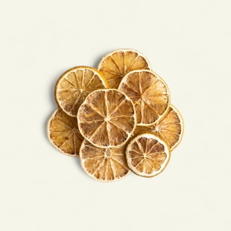 Citron jaune déshydraté en rondelles 200g