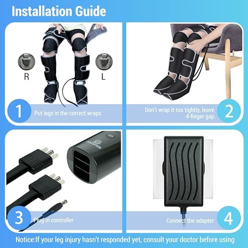 Vue 5 de Comfier Masseur De Jambes