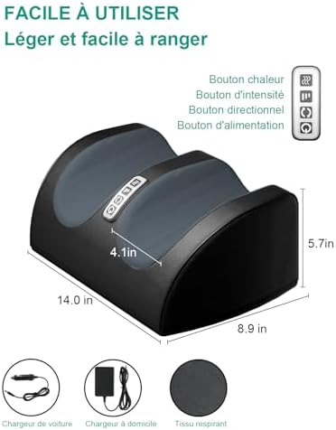 Vue 6 de Laoben Masseur De Pieds