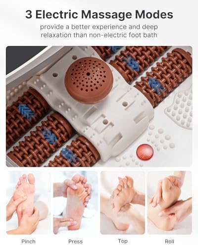 Vue 2 de Renpho Bain De Pieds