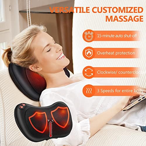 Vue 3 de Coussin Massage Shiatsu Masseur