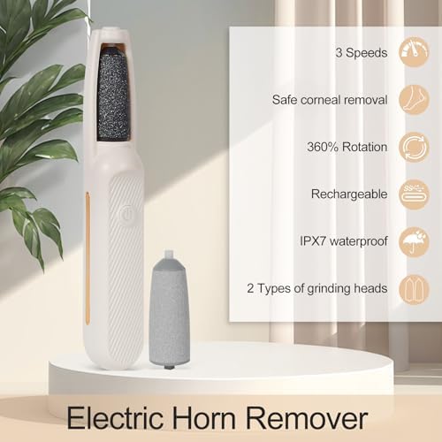 Vue 2 de Rape Electrique Pieds Anti