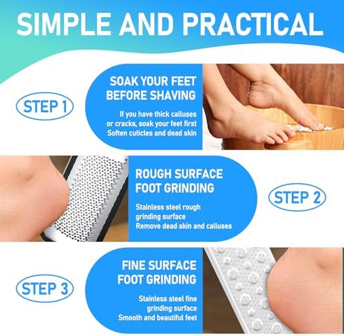 Vue 4 de Sularpek Pcs Rapeuse Pieds