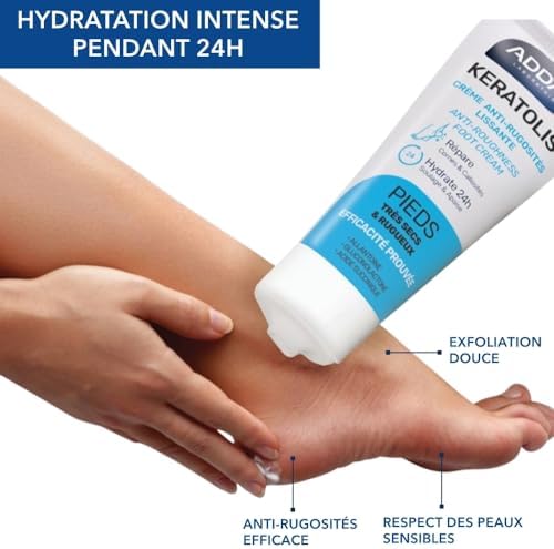 Vue 3 de Addax Keratolis Creme Antirugosites