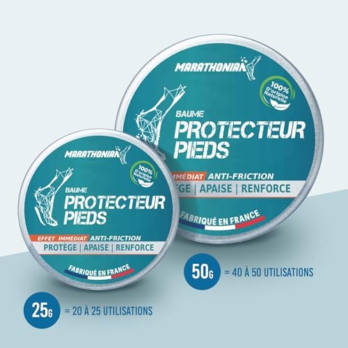 Vue 2 de Marathonian Baume Protecteur Pieds