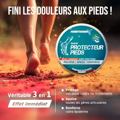 Vue 3 de Marathonian Baume Protecteur Pieds