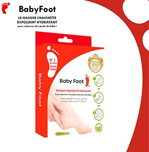 Vue 2 de Baby Foot Masque Chaussette