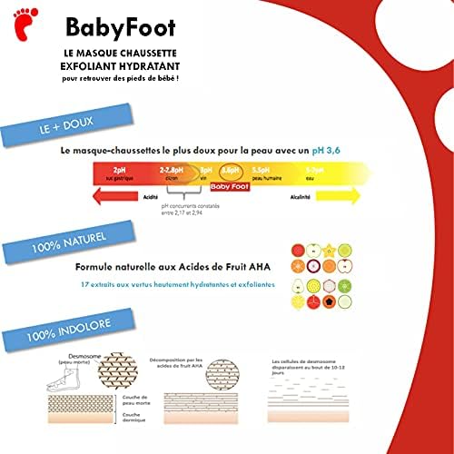 Vue 4 de Baby Foot Masque Chaussette