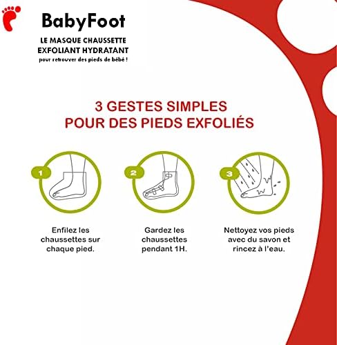 Vue 5 de Baby Foot Masque Chaussette