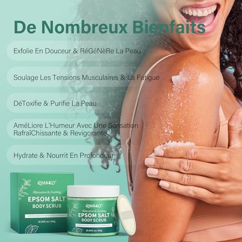 Vue 3 de Gommage Corporel Au Sel