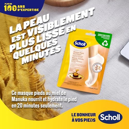 Vue 4 de Scholl Masques Pour Pieds