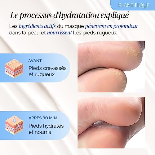 Vue 2 de Plantifique Masque Soin Pied