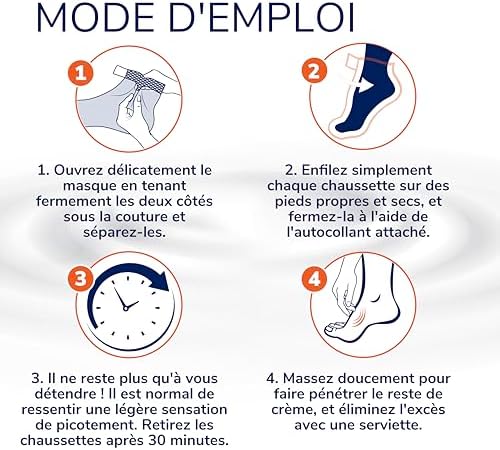 Vue 6 de Dr Scholls Masque Pieds