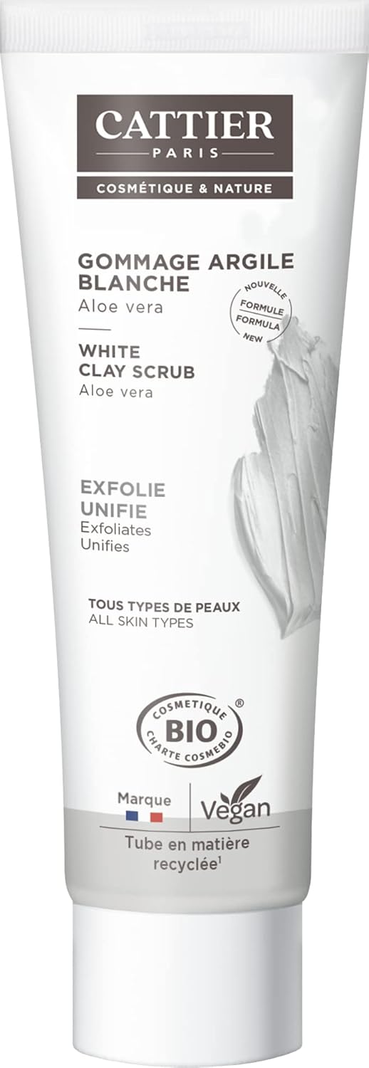 Cattier Gommage Argile Blanche