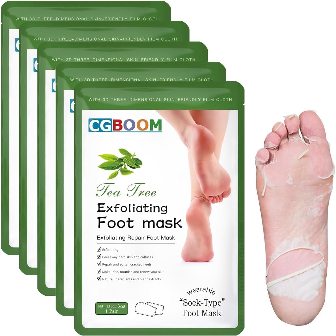 Paires Masque Pied Peeling