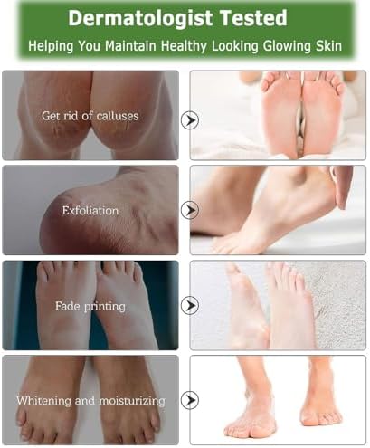 Vue 5 de Paires Masque Pied Peeling