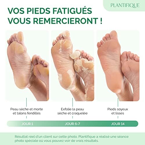 Vue 2 de Plantifique Masque Pied Peeling