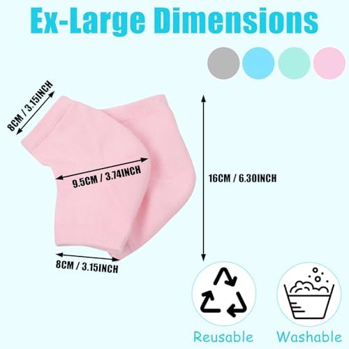 Vue 5 de Pcs Chaussettes Hydratantes Reutilisables