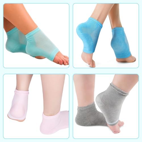 Vue 7 de Pcs Chaussettes Hydratantes Reutilisables