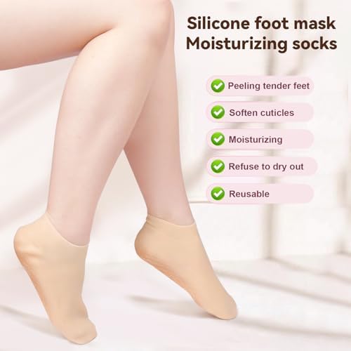 Vue 2 de Fangshu Chaussettes Hydratantes Pour