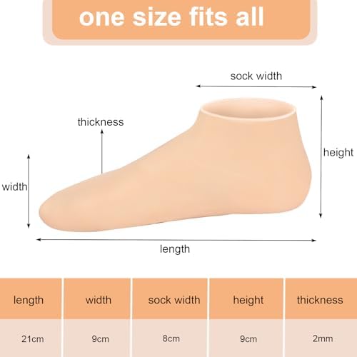 Vue 6 de Fangshu Chaussettes Hydratantes Pour