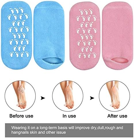 Vue 2 de Paires De Chaussettes Hydratanteschaussettes