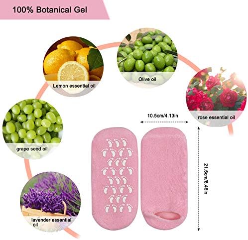 Vue 5 de Paires De Chaussettes Hydratanteschaussettes