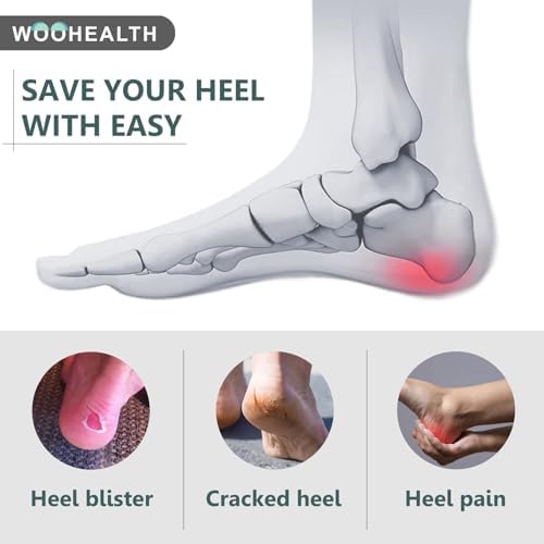 Vue 2 de Woohealth Protege Talon Silicone