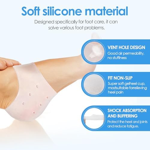 Vue 2 de Paires Protege Talon En